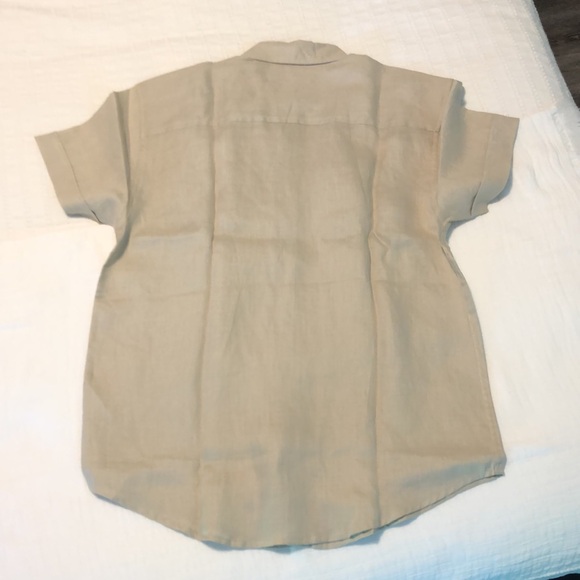👕 Men’s BNWOT Bruno Linen Shirt M 👕 - Picture 3 of 6